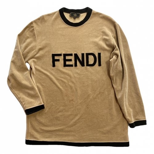 Pre-owned Fendi Shirt In Camel