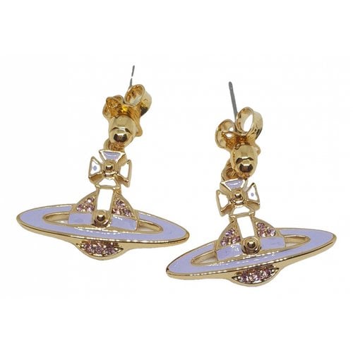 Pre-owned Vivienne Westwood Earrings In Gold