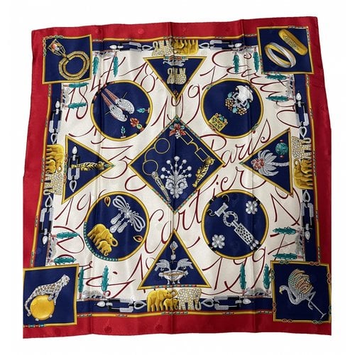 Pre-owned Cartier Silk Neckerchief In Other