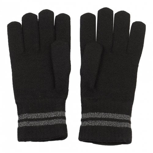 Pre-owned Canada Goose Wool Gloves In Black