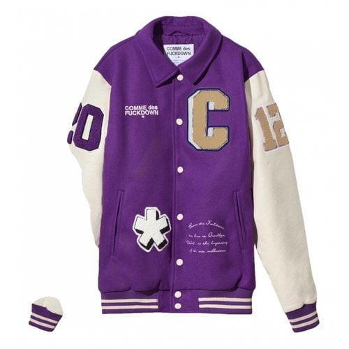 Pre-owned Comme Des Fuckdown Jacket In Purple