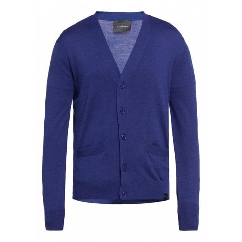 Pre-owned John Richmond Wool Knitwear & Sweatshirt In Blue