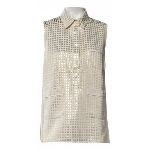 Pre-owned Marni Blouse In Gold