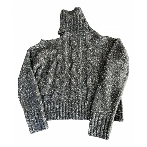 Pre-owned Veronica Beard Wool Jumper In Grey
