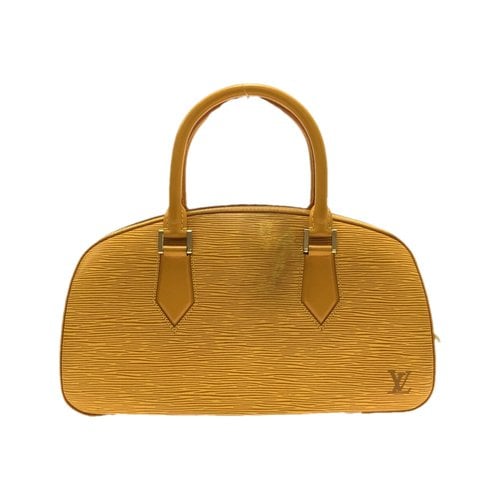 Pre-owned Louis Vuitton Jasmin Leather Handbag In Yellow