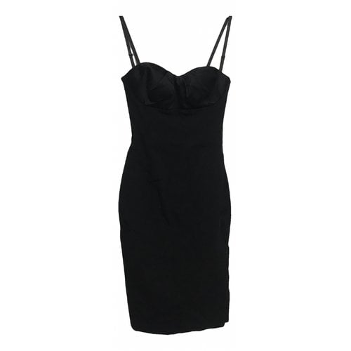 Pre-owned Marciano Mid-length Dress In Black