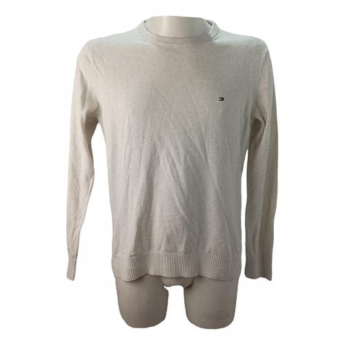 Pre-owned Tommy Hilfiger Cashmere Pull In White