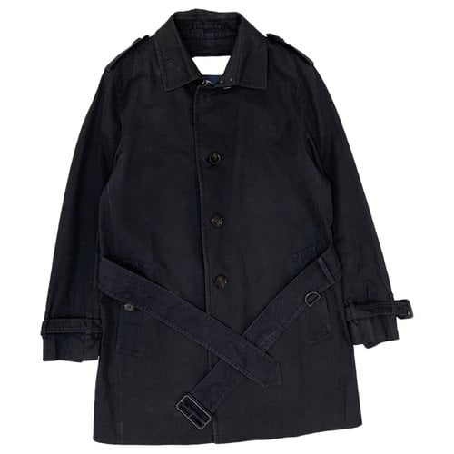 Pre-owned Burberry Parka In Black