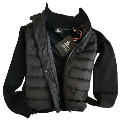 Pre-owned Moncler Cardigan In Black