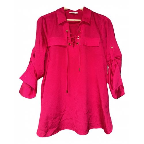 Pre-owned Calvin Klein Tunic In Pink