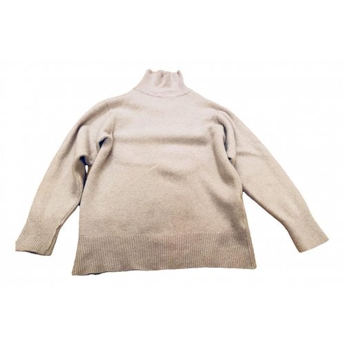Pre-owned Barbour Cashmere Jumper In Beige