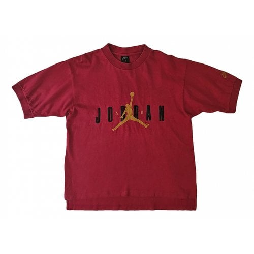 Pre-owned Jordan T-shirt In Red