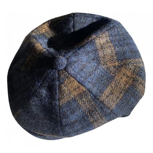 Pre-owned Harris Wool Hat In Blue