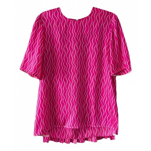 Pre-owned Victoria Victoria Beckham Blouse In Pink