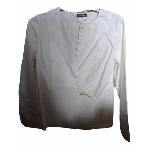 Pre-owned Longchamp Shirt In White