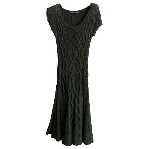 Pre-owned Ralph Lauren Cashmere Mid-length Dress In Green