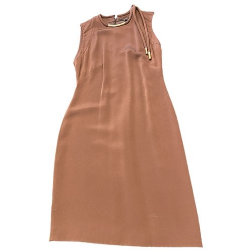 Pre-owned Gucci Dress In Brown