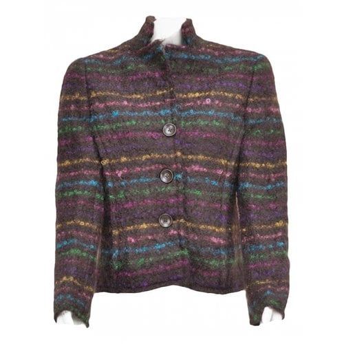 Pre-owned Akris Wool Short Vest In Multicolour