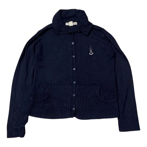 Pre-owned Stussy Cashmere Cardigan In Black