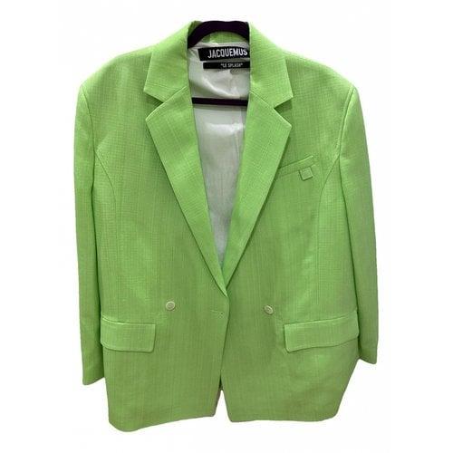 Pre-owned Jacquemus Suit Jacket In Green