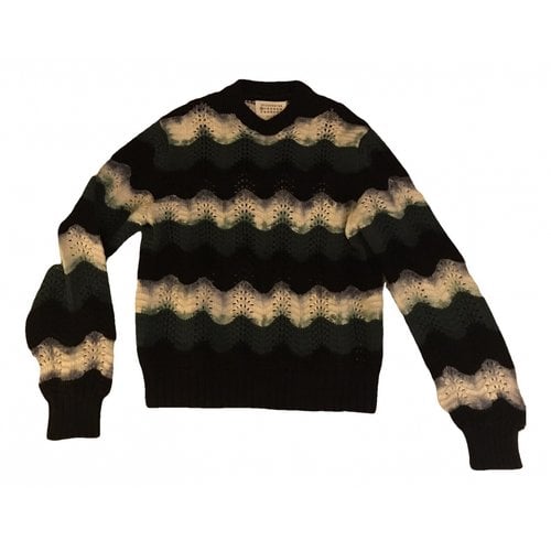 Pre-owned Maison Margiela Wool Sweatshirt In Multicolour