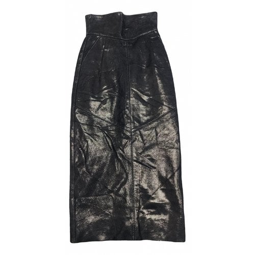 Pre-owned Marc Jacobs Maxi Skirt In Black