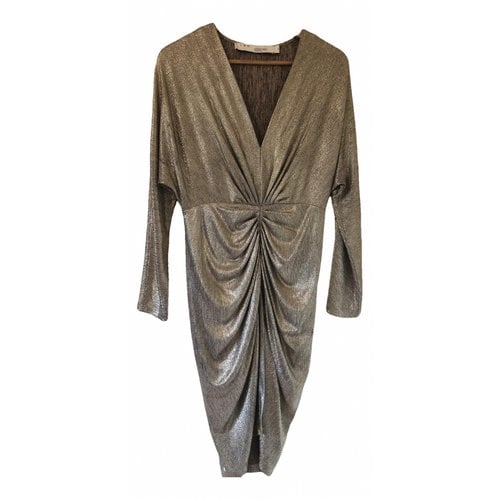 Pre-owned Iro Fall Winter 2019 Dress In Gold