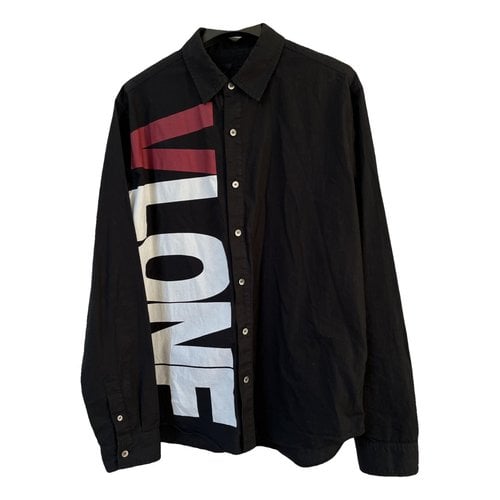 Pre-owned Vlone Shirt In Black