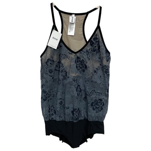 Pre-owned Wolford Lace Camisole In Blue