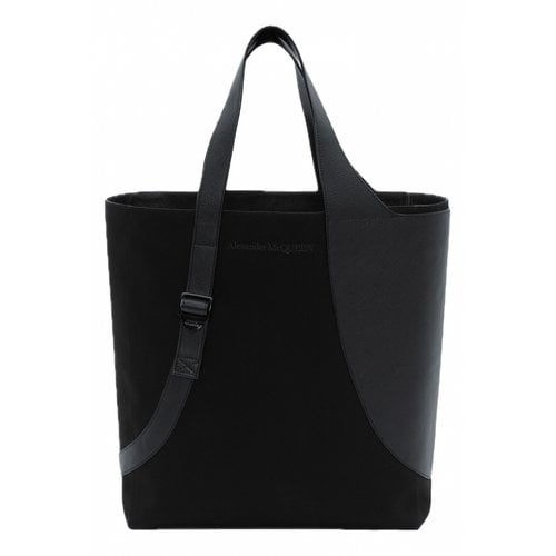 Pre-owned Alexander Mcqueen Cloth Bag In Black