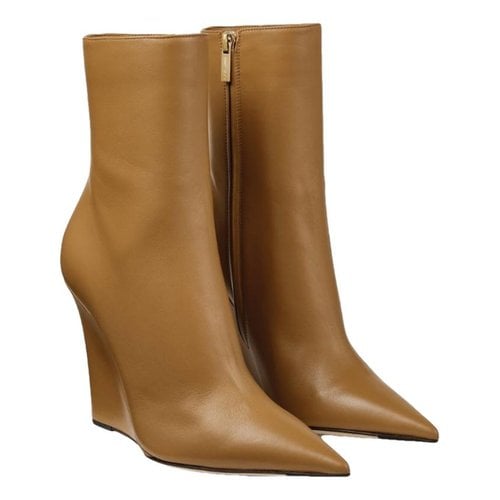 Pre-owned Jimmy Choo Leather Boots In Other