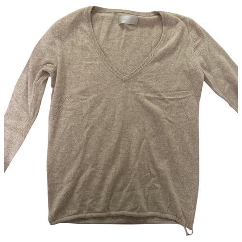 Pre-owned Zadig & Voltaire Cashmere Top In Beige