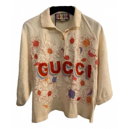 Pre-owned Gucci Shirt In Beige