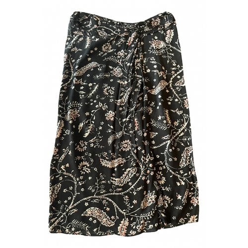 Pre-owned Ba&sh Mid-length Skirt In Anthracite