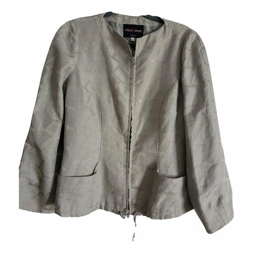 Pre-owned Giorgio Armani Linen Jacket In Other