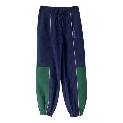 Pre-owned Ader Error Trousers In Multicolour