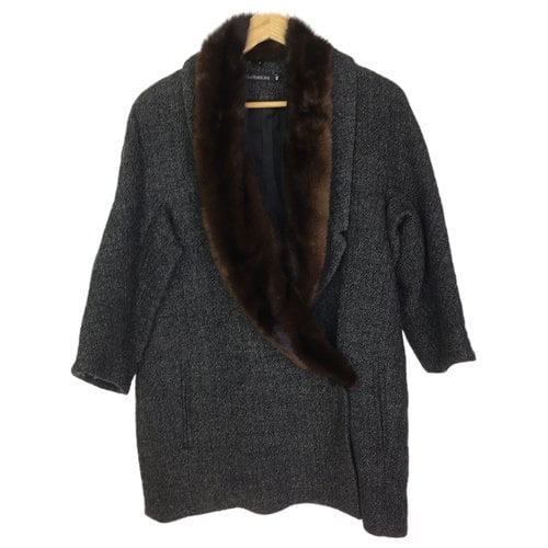 Pre-owned Ines Et Marechal Wool Coat In Grey