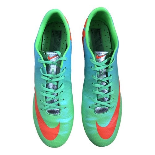 Pre-owned Nike Leather Boots In Multicolour