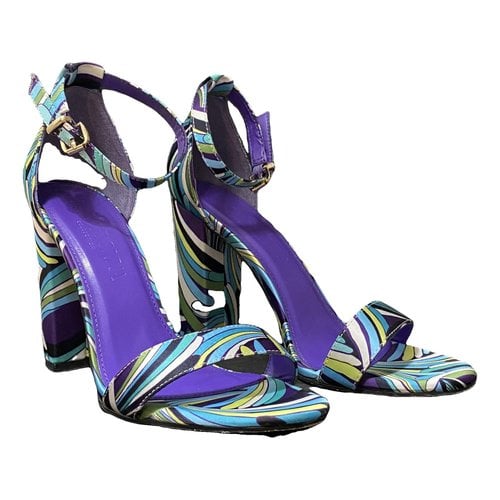 Pre-owned Prima Donna Heels In Purple