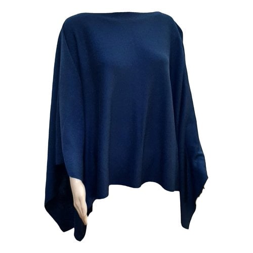 Pre-owned Giorgio Armani Silk Coat In Blue