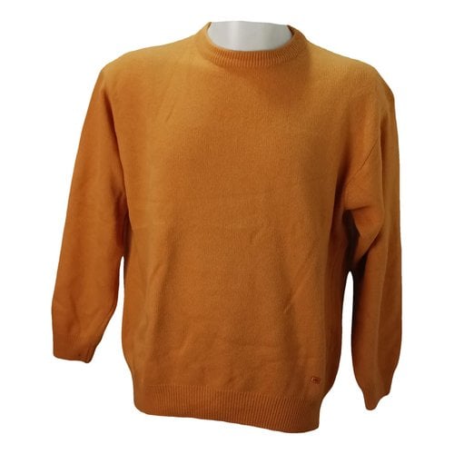 Pre-owned Ellesse Wool Pull In Orange