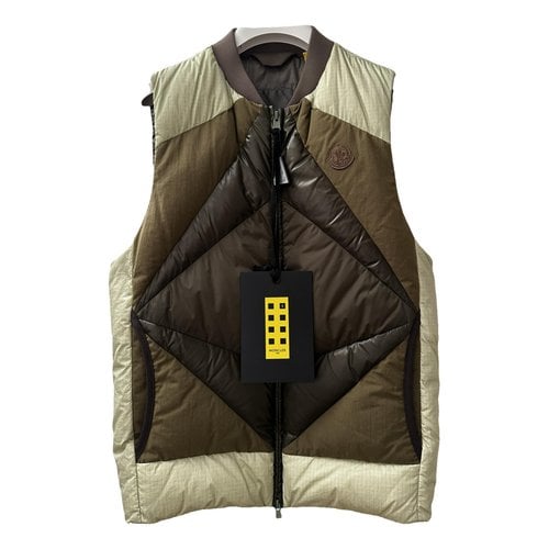 Pre-owned Moncler Genius Puffer In Green