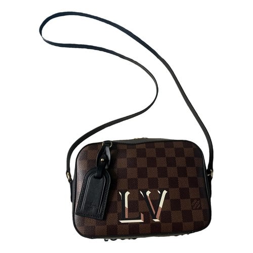 Pre-owned Louis Vuitton Saintonge Leather Crossbody Bag In Black