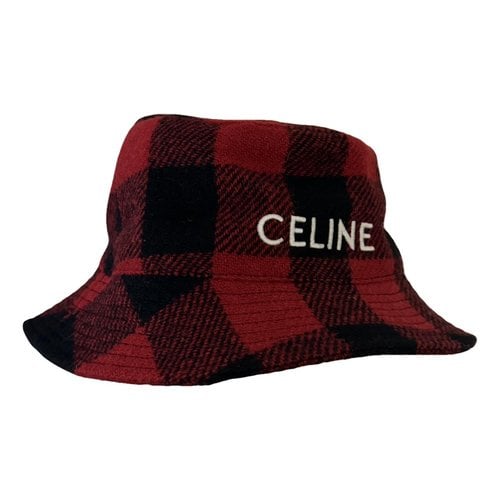 Pre-owned Celine Wool Hat In Black