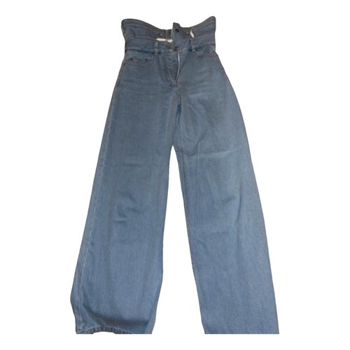 Pre-owned Y/project Boyfriend Jeans In Blue