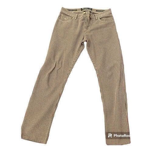 Pre-owned Jacob Cohen Straight Jeans In Multicolour