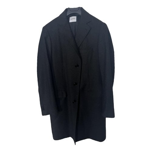 Pre-owned Aspesi Cashmere Coat In Grey