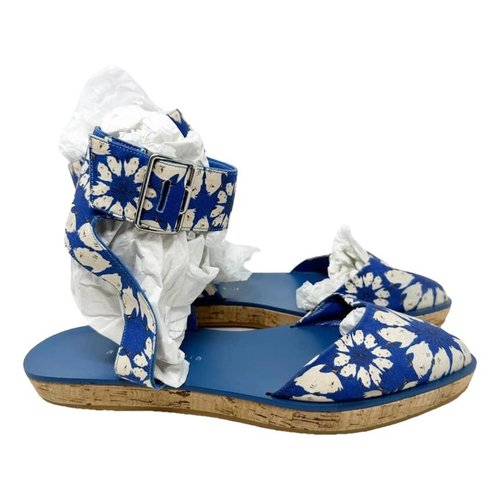 Pre-owned Alice And Olivia Cloth Sandal In Multicolour