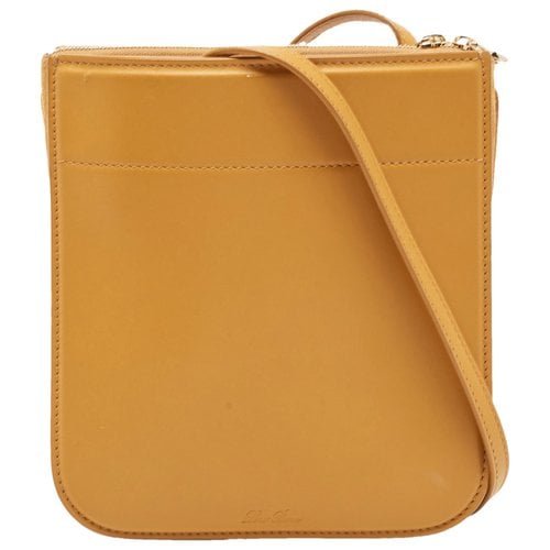 Pre-owned Loro Piana Handbag In Yellow