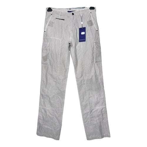 Pre-owned Trussardi Chino Pants In Beige